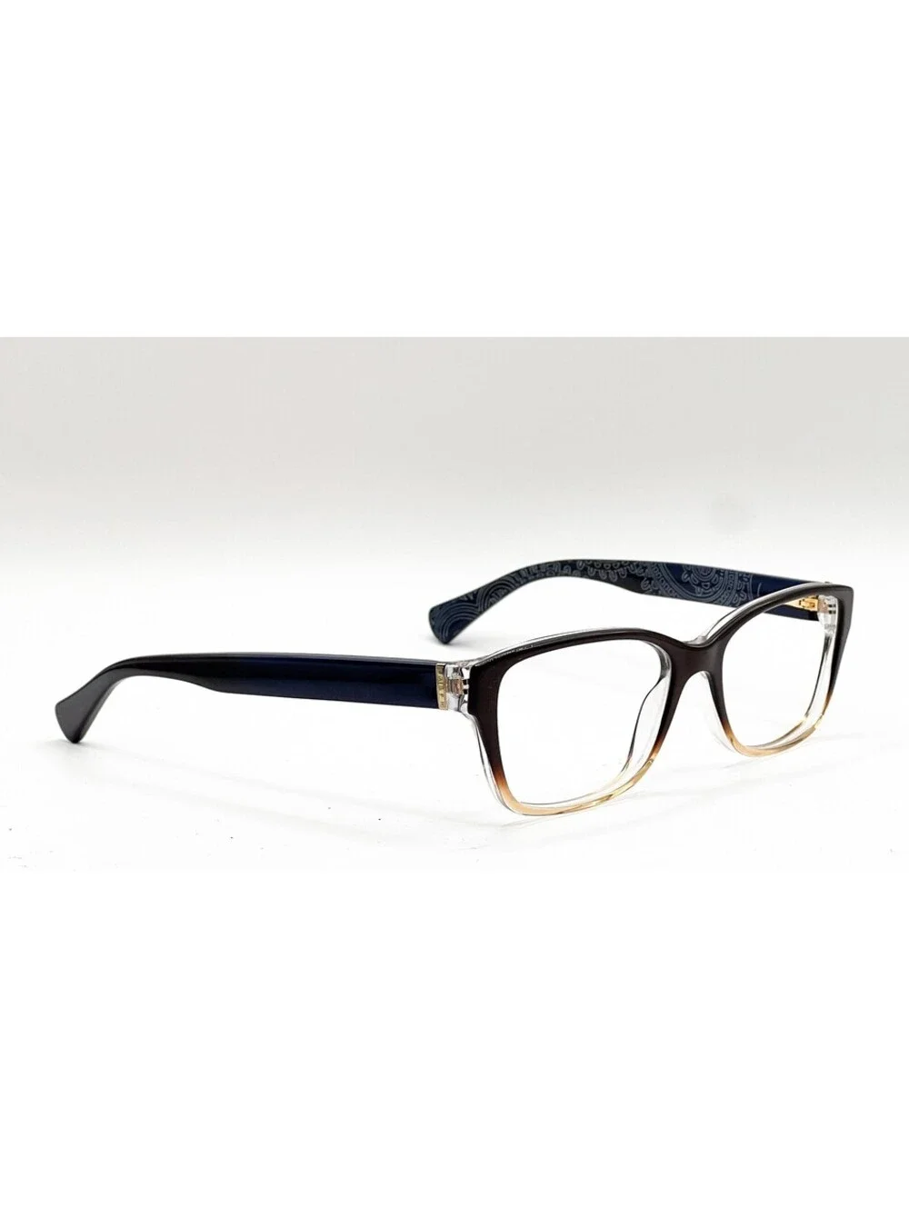 Ralph Lauren RA 7064 1444 Brown Gradient Authentic Eyeglass Frames 52-16